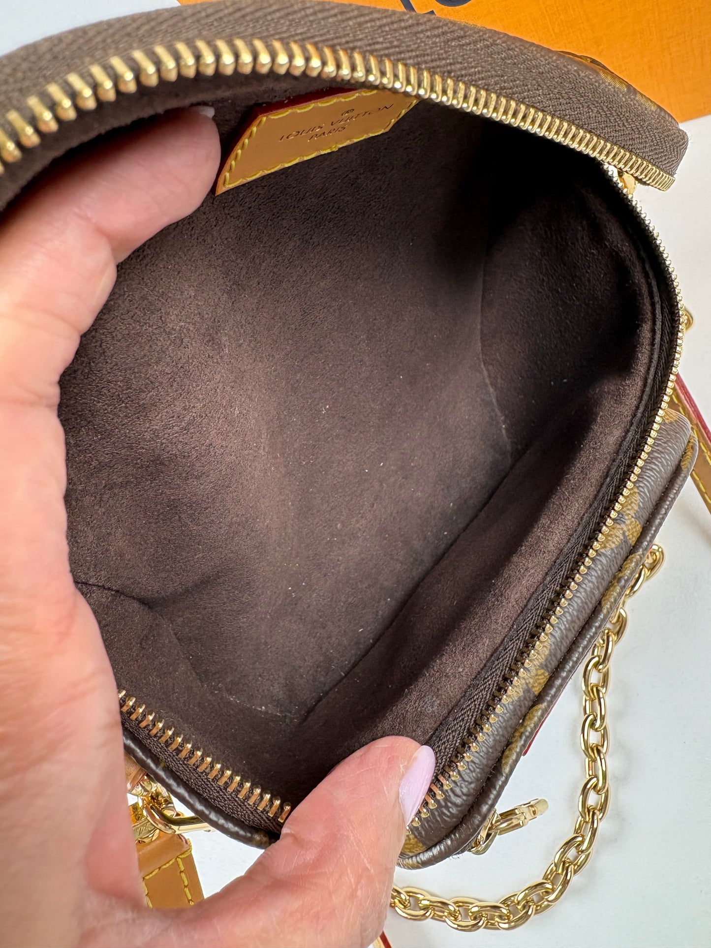 Pre-Owned LOUIS VUITTON Bumbag Monogram Handbag, Mini