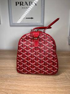 Pre-Owned GOYARD Croisiere Red Handbags, 35