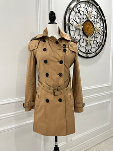 Burberry Waterloo Camel Trench Coat, 6