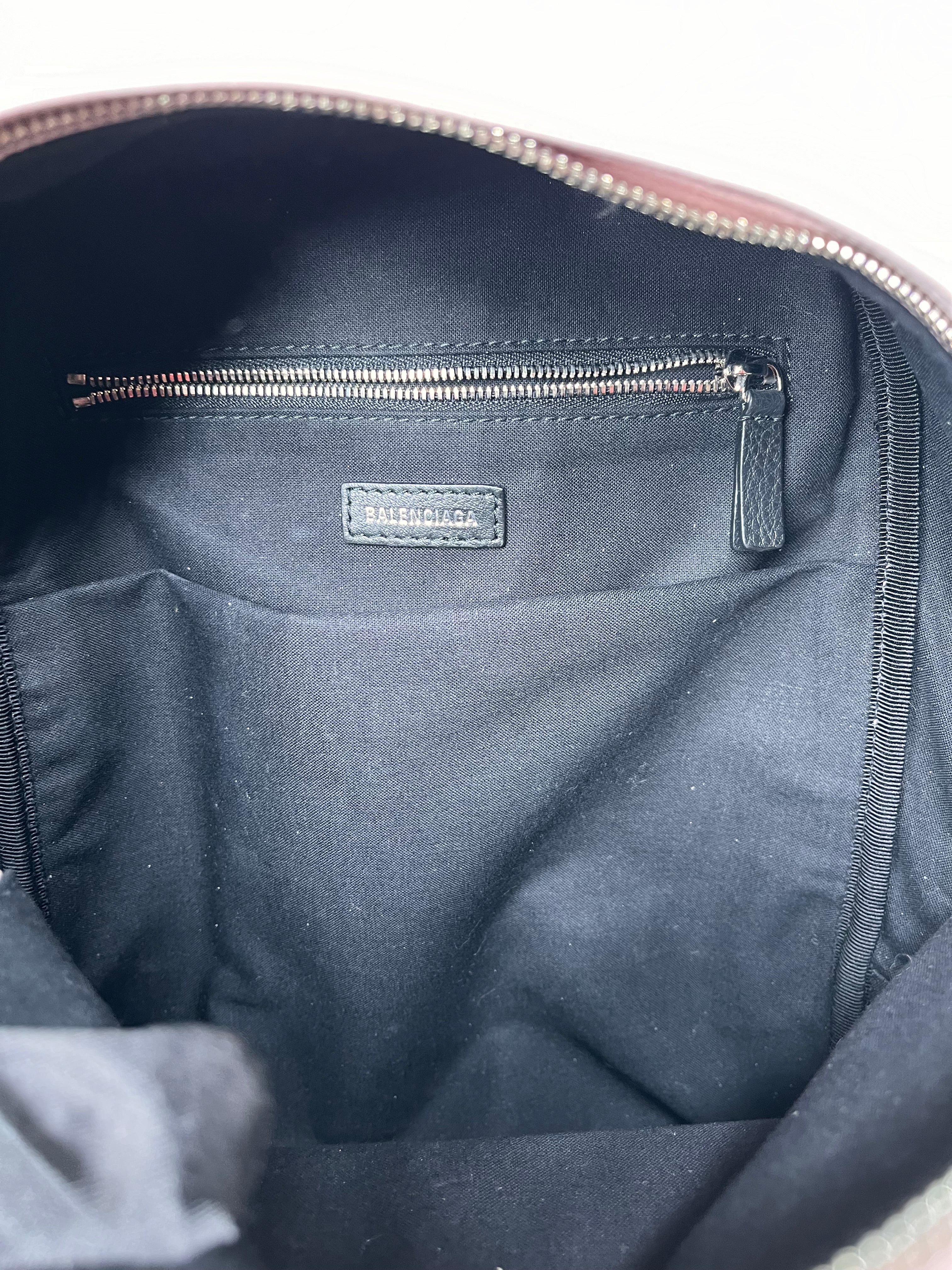Pre-Owned BALENCIAGA Calfskin Everyday Light Rose Backpack, 9.5" x 14" x 4.75