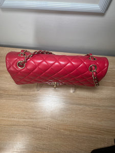 Pre-Owned CHANEL™ Double Flap Bubble Gum Pink Handbag, Medium