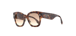 Pre-Owned FENDI Brown Sunglasses