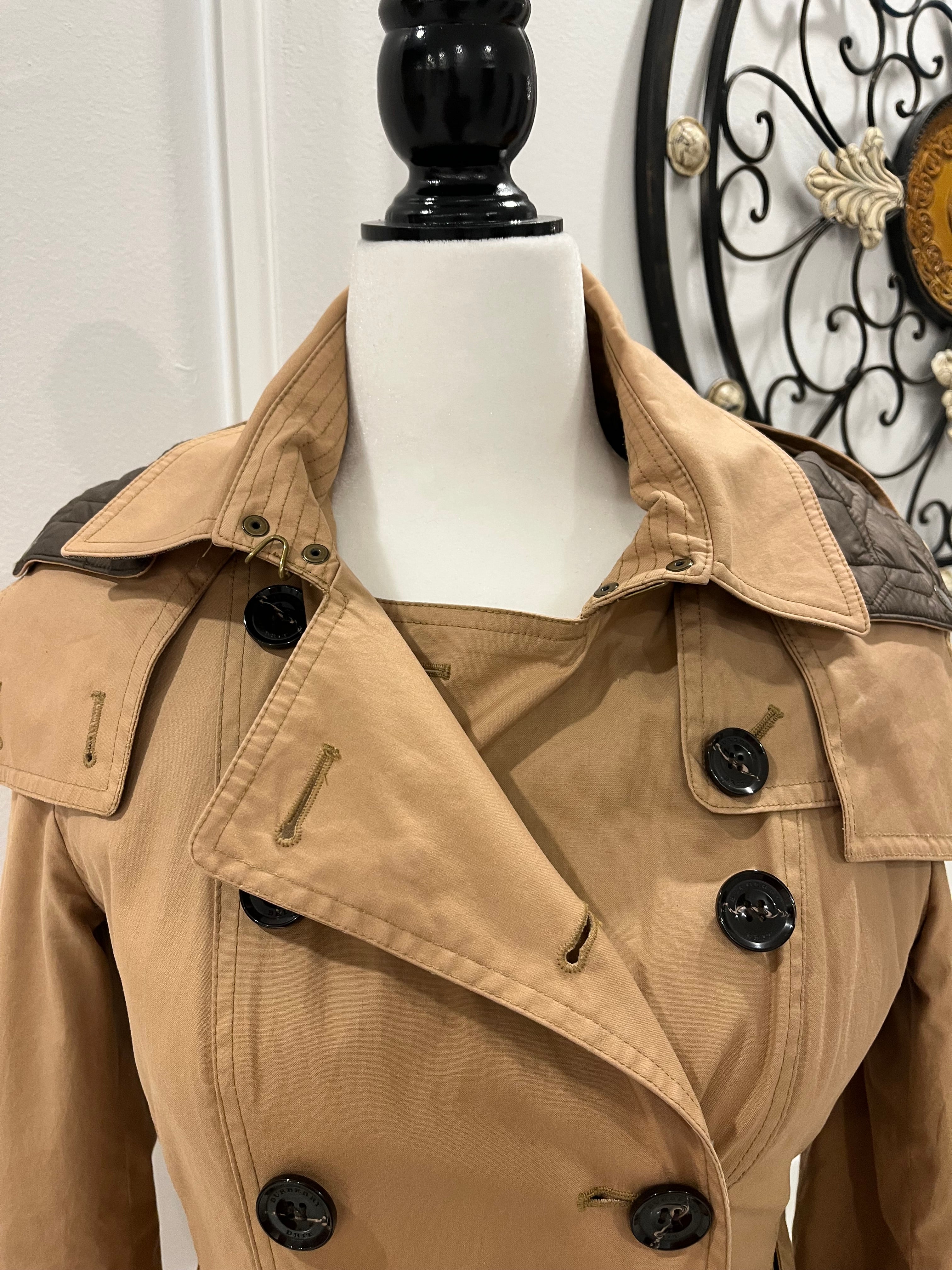 Burberry Waterloo Camel Trench Coat, 6