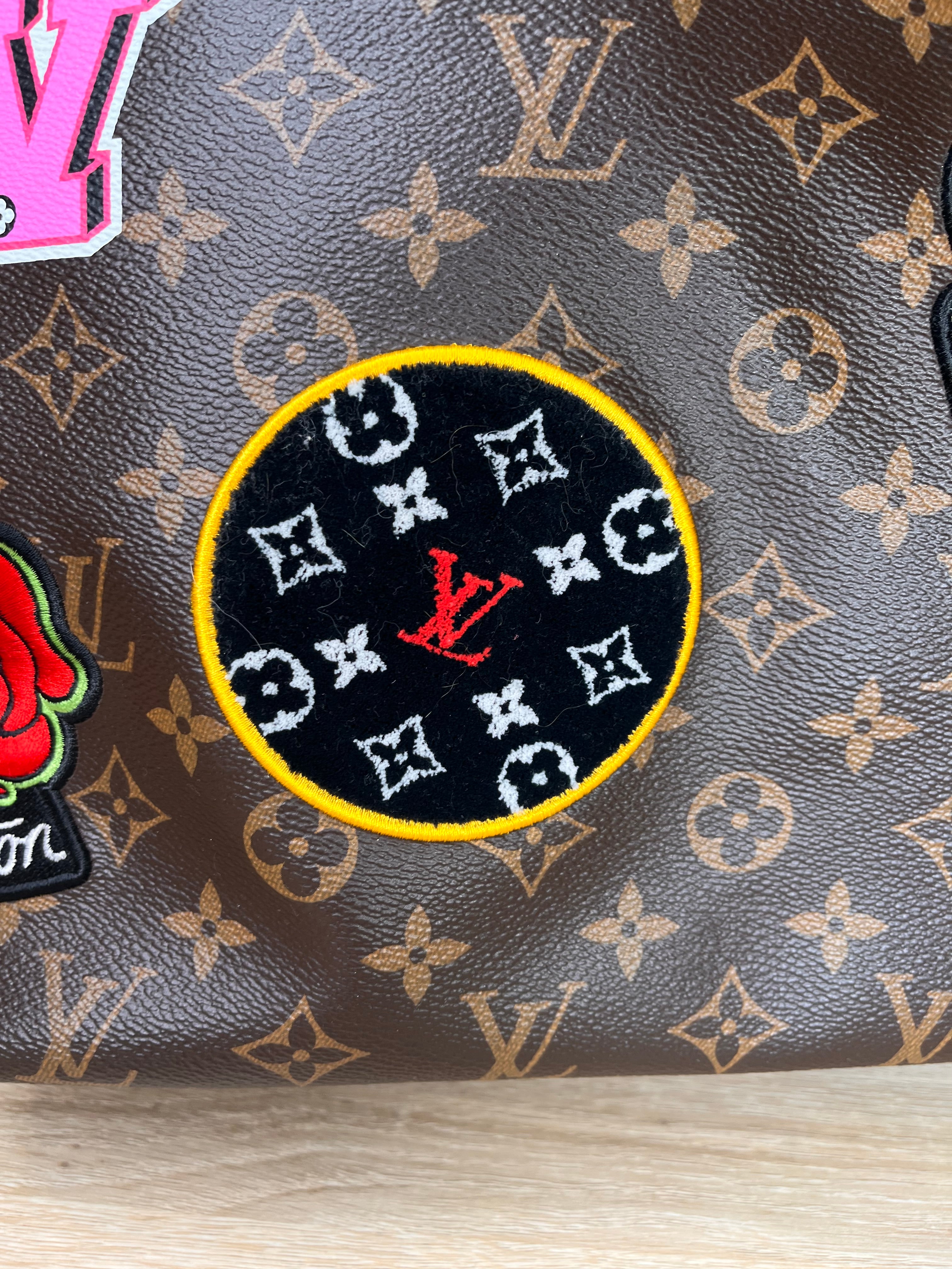 Louis Vuitton Neverfull Limited Edition Patchwork Monogram Handbag, MM
