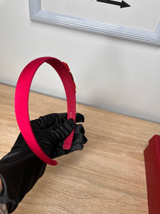 Pre-Owned SALVATORE FERRAGAMO Red Headband