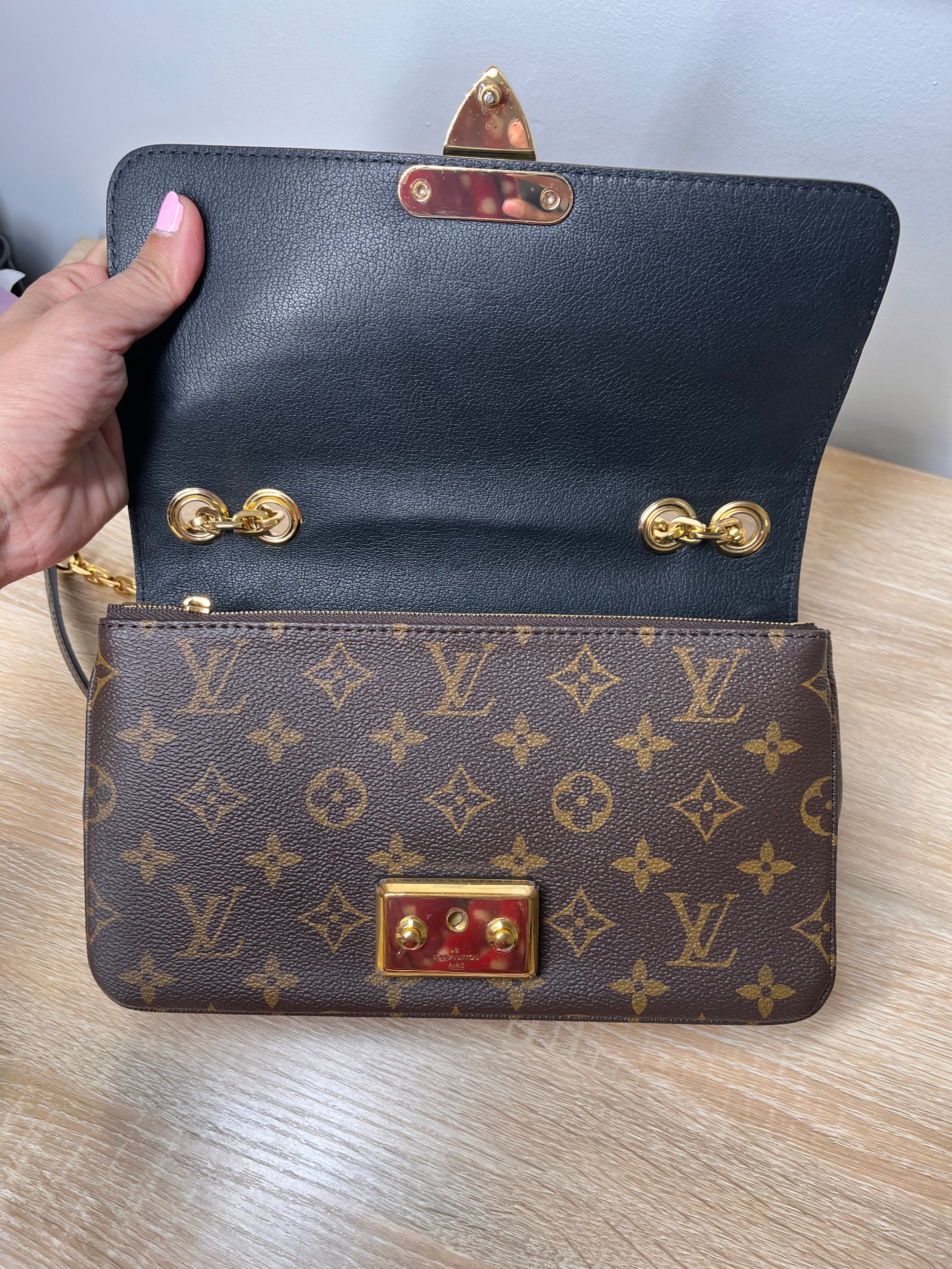 Louis Vuitton Marceau Brown/Black Handbag