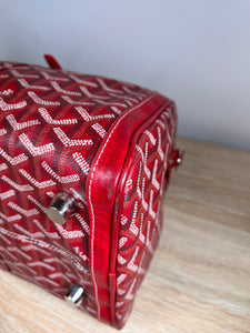 Pre-Owned GOYARD Croisiere Red Handbags, 35