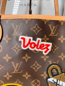 Louis Vuitton Neverfull Limited Edition Patchwork Monogram Handbag, MM