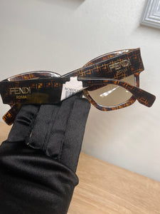 Pre-Owned FENDI Brown Sunglasses