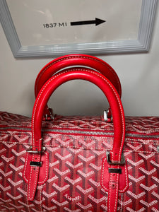 Pre-Owned GOYARD Croisiere Red Handbags, 35