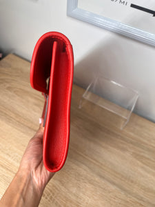 Hermes Swift Jige Elan 29 Clutch Rouge Clutch