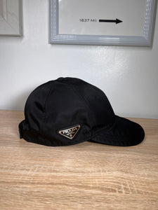 Prada Re-Nylon baseball cap, Black
