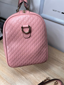 Pre-Owned GUCCI Guccissima Boston Bag