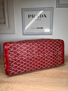 Pre-Owned GOYARD Croisiere Red Handbags, 35