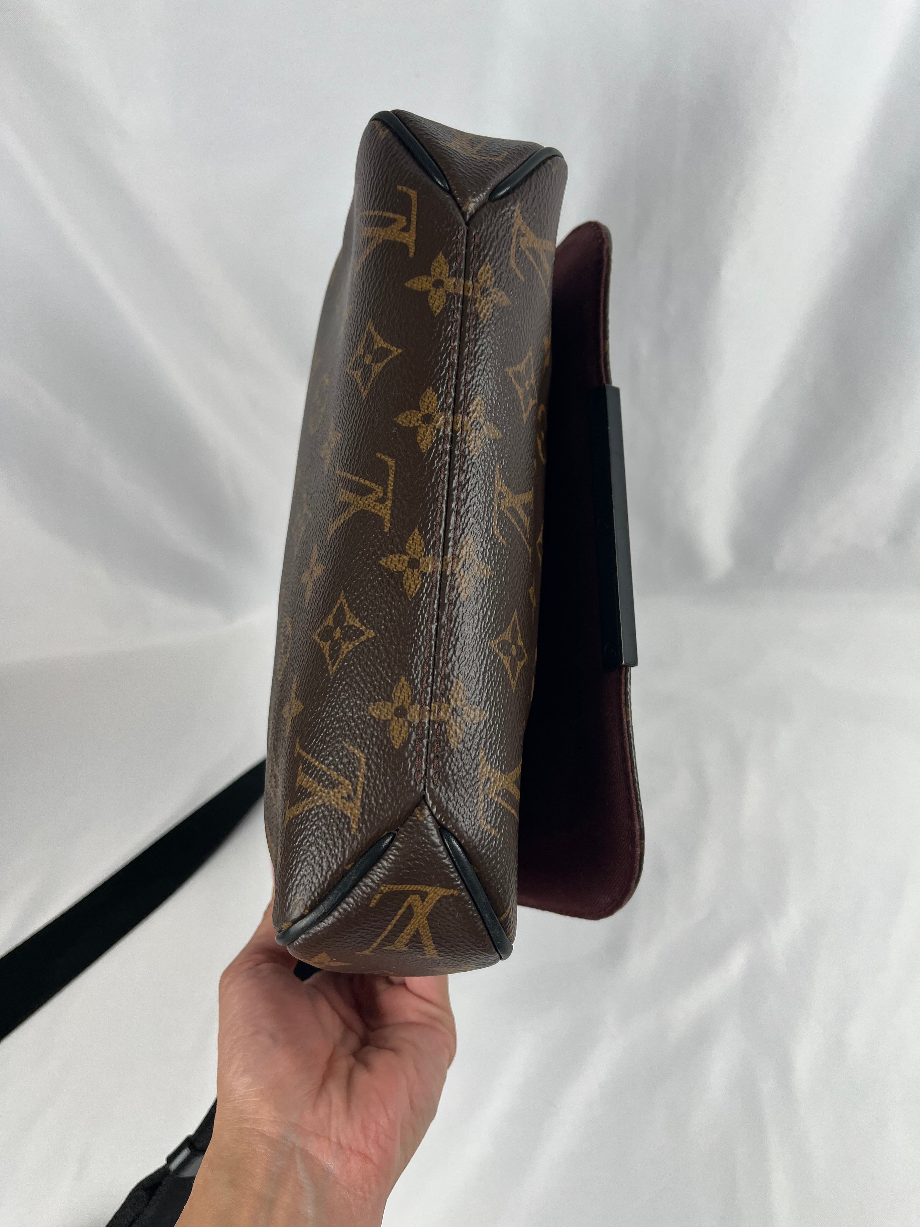 Louis Vuitton Macassar District Monogram Crossbody, PM