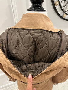 Burberry Waterloo Camel Trench Coat, 6