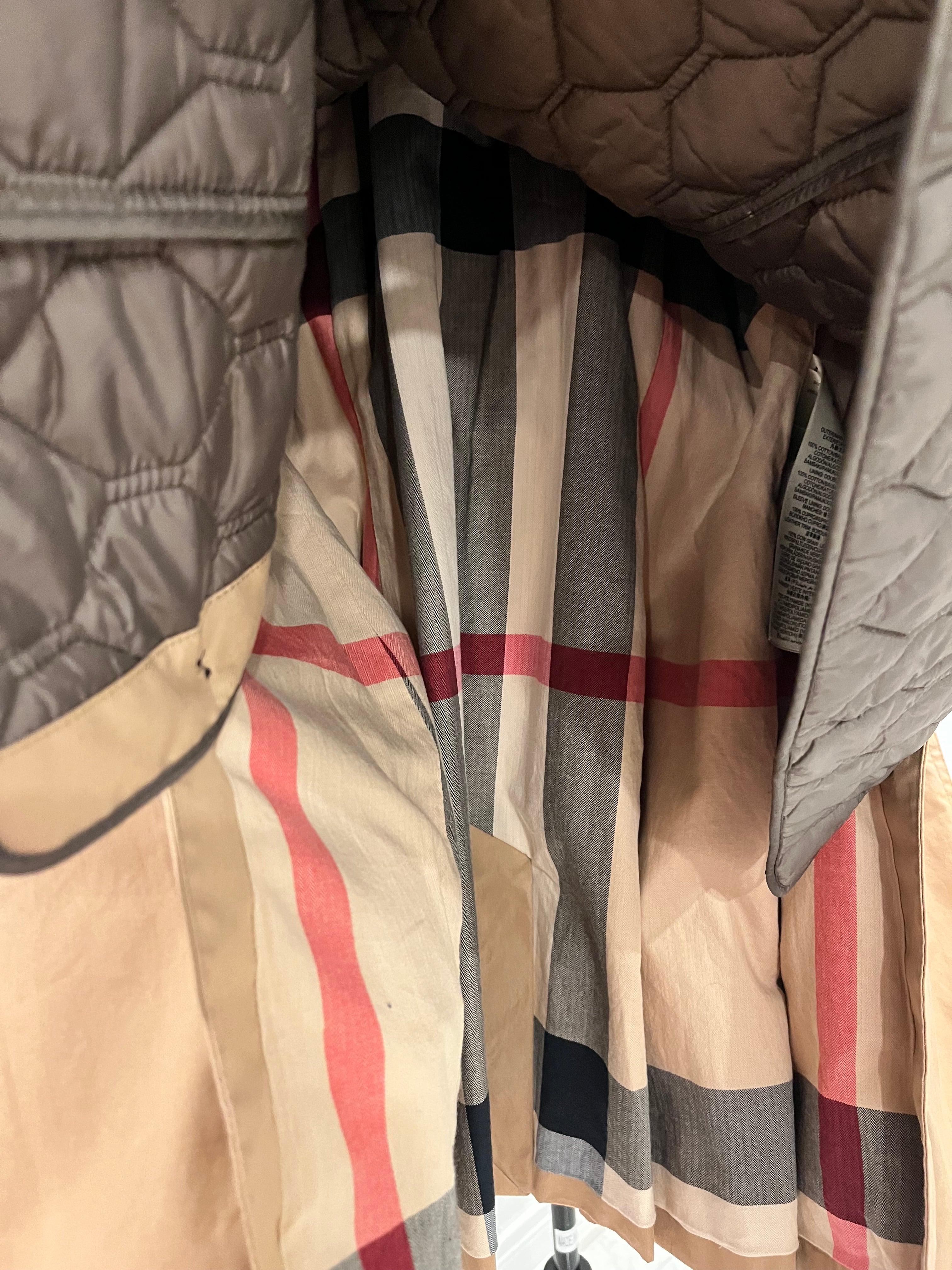 Burberry Waterloo Camel Trench Coat, 6