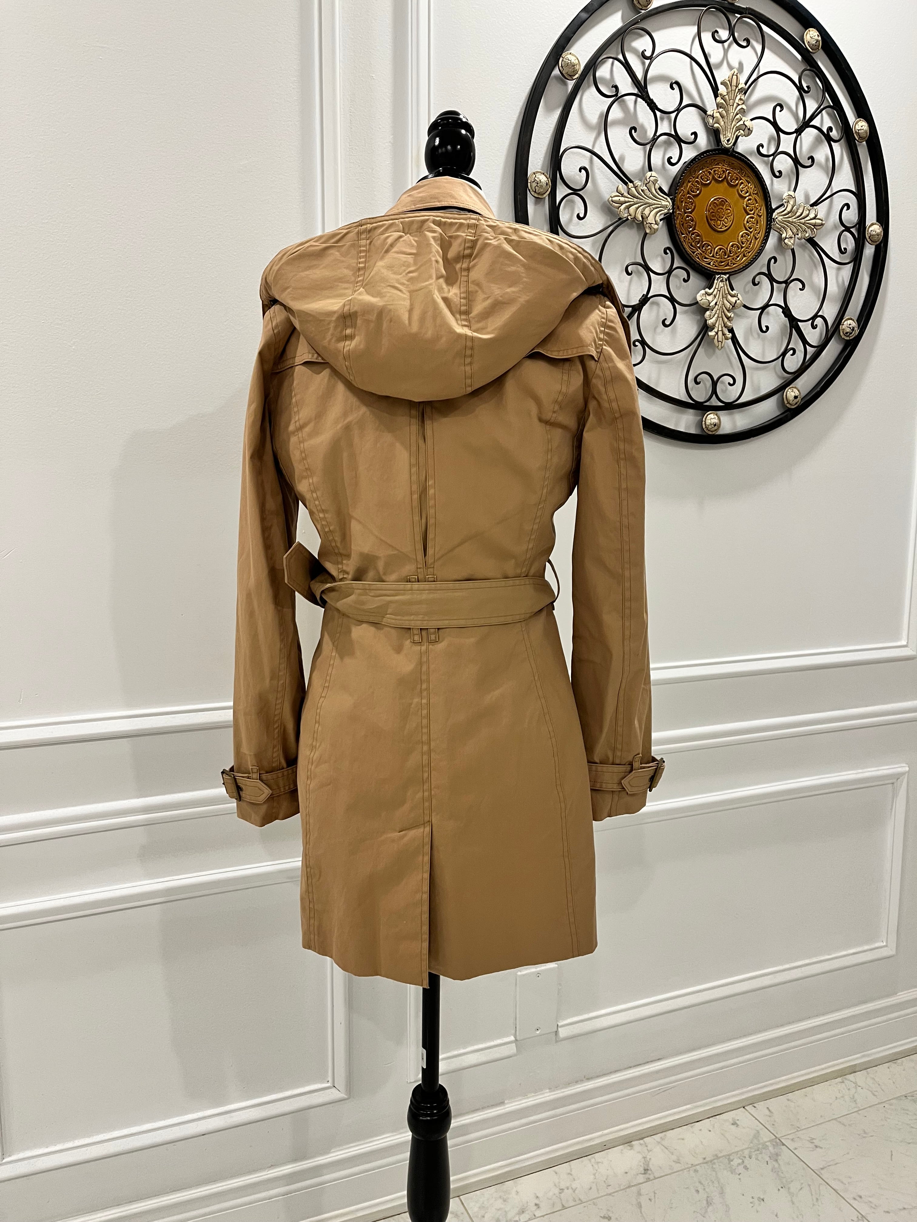 Burberry Waterloo Camel Trench Coat, 6