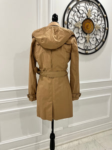 Burberry Waterloo Camel Trench Coat, 6