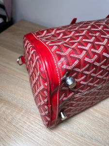 Pre-Owned GOYARD Croisiere Red Handbags, 35