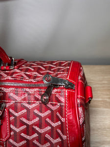 Pre-Owned GOYARD Croisiere Red Handbags, 35