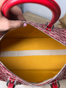Pre-Owned GOYARD Croisiere Red Handbags, 35