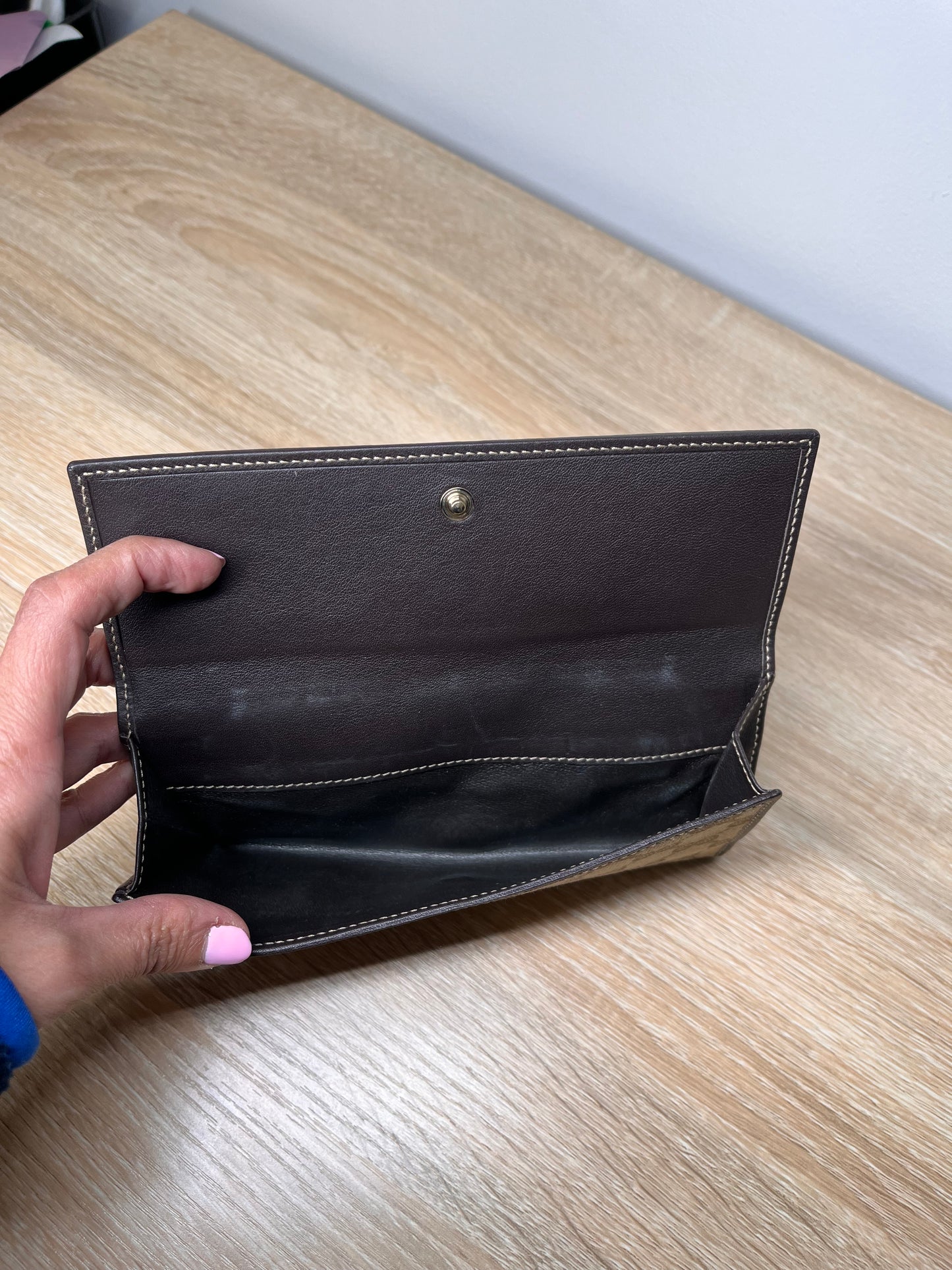 Pre-Owned GUCCI Monogram Wallet