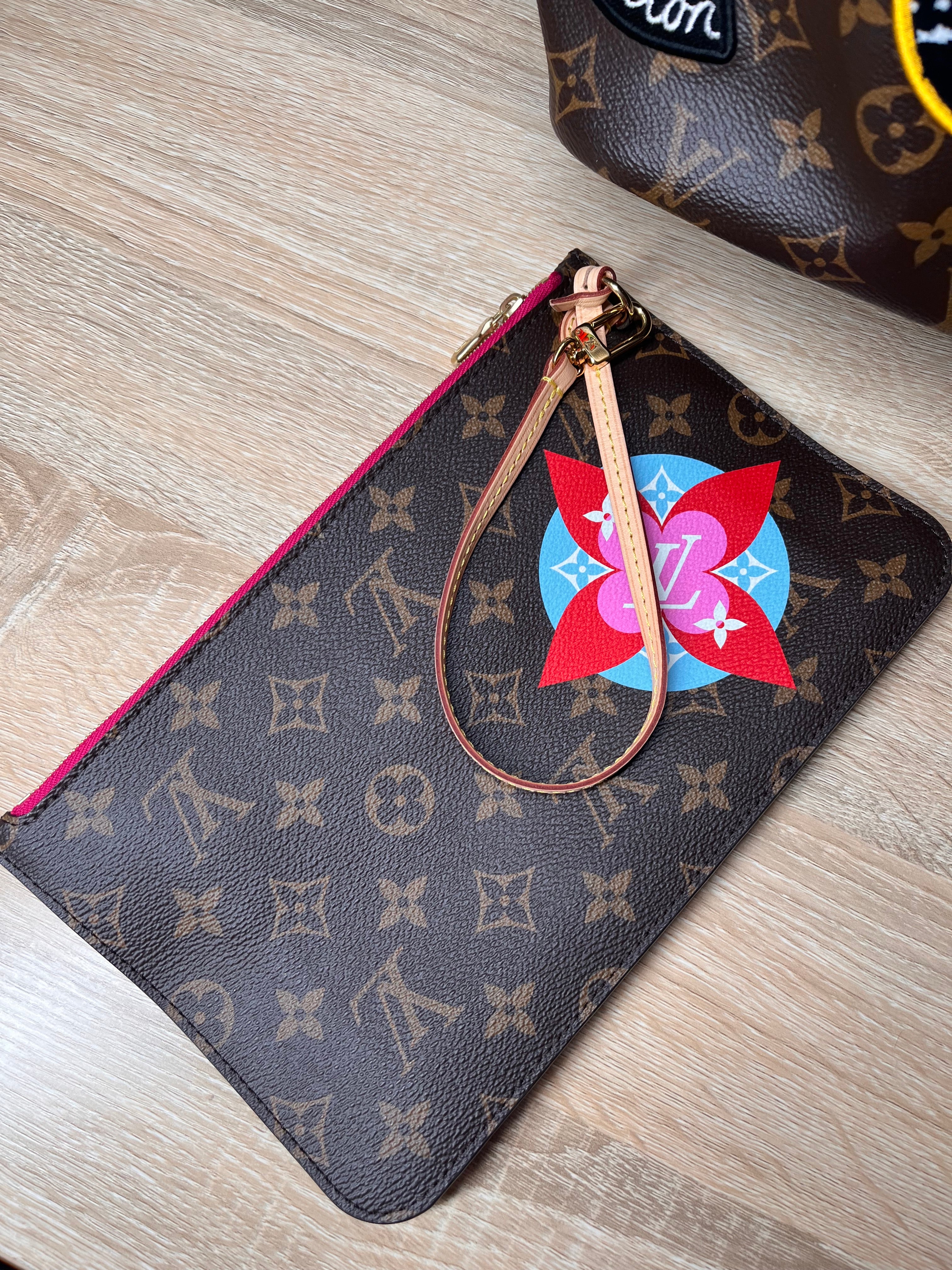 Louis Vuitton Neverfull Limited Edition Patchwork Monogram Handbag, MM