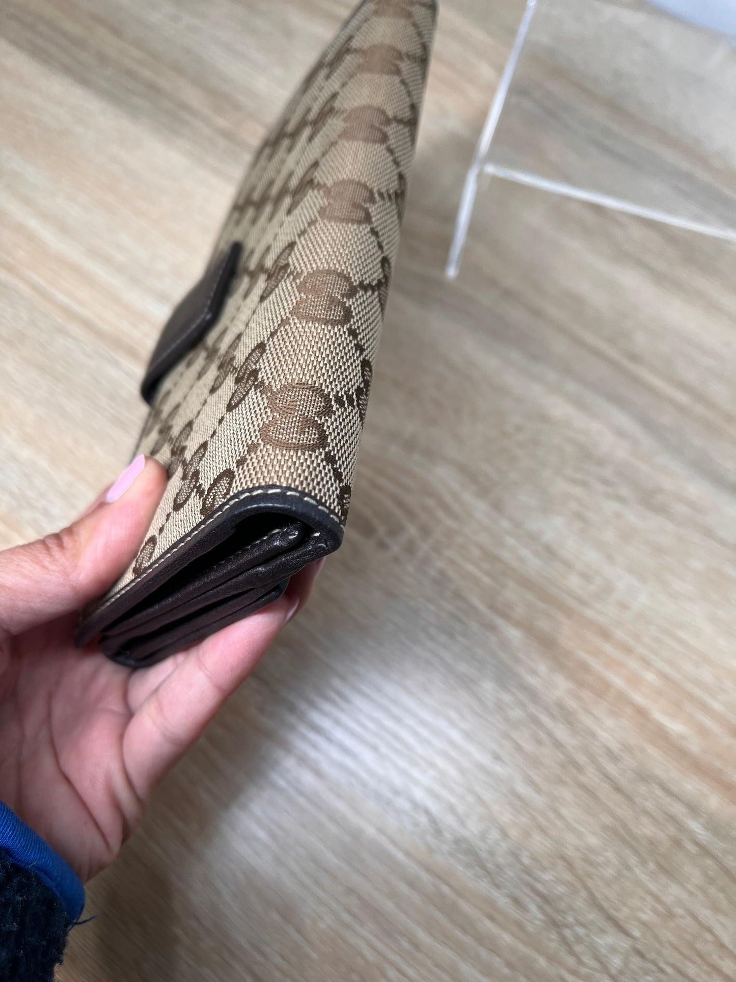 Pre-Owned GUCCI Monogram Wallet