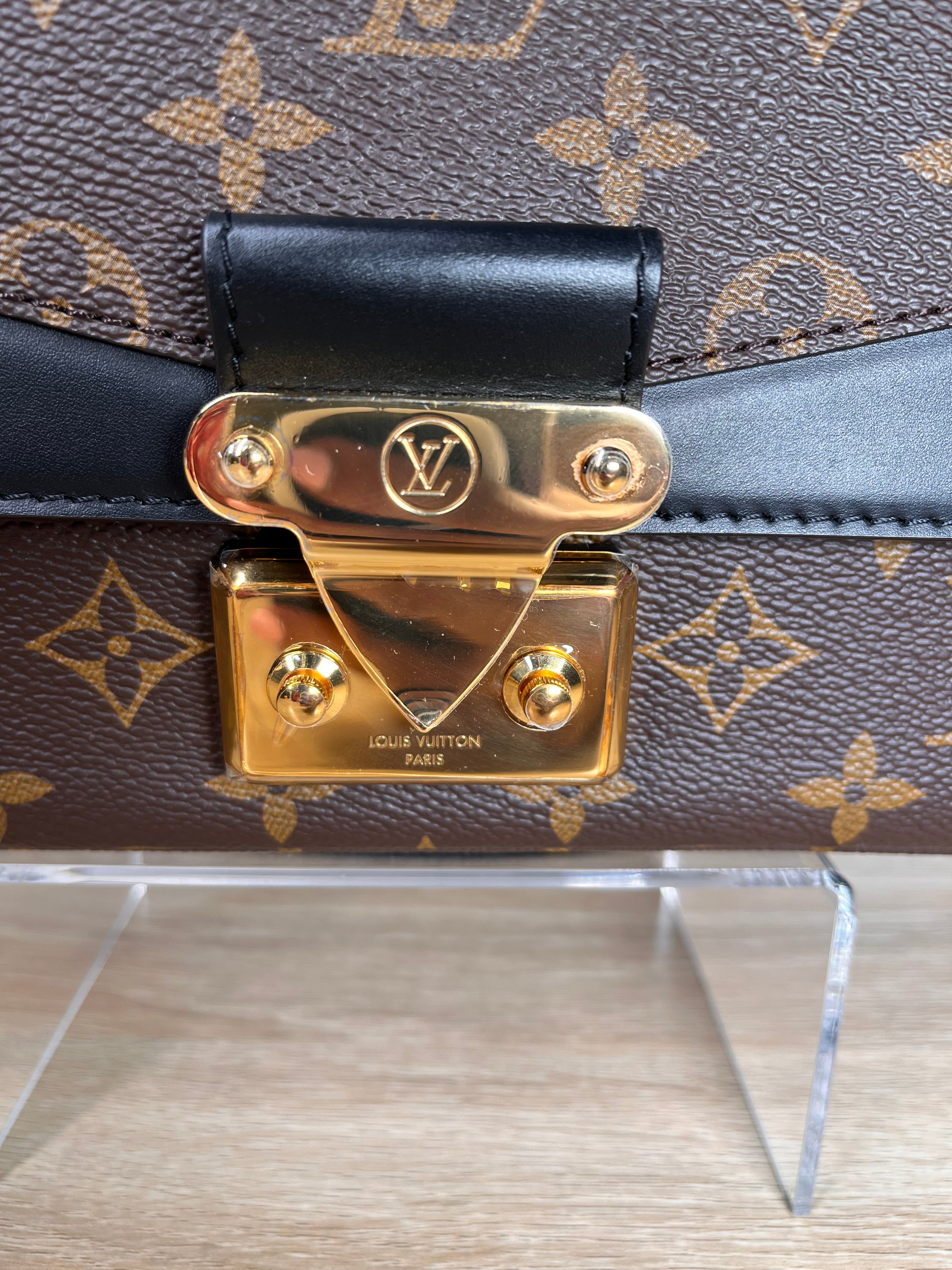 Louis Vuitton Marceau Brown/Black Handbag