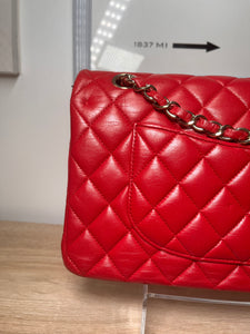 Pre-Owned CHANEL™ Double Flap Bubble Gum Pink Handbag, Medium