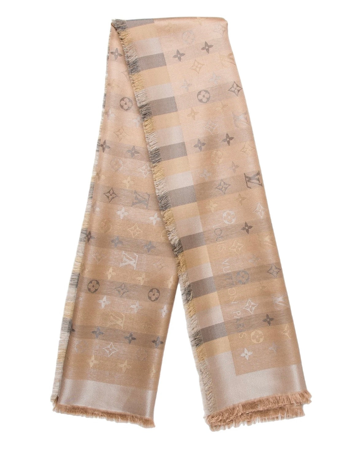 Pre-Owned LOUIS VUITTON So Shine Metallic Shawl