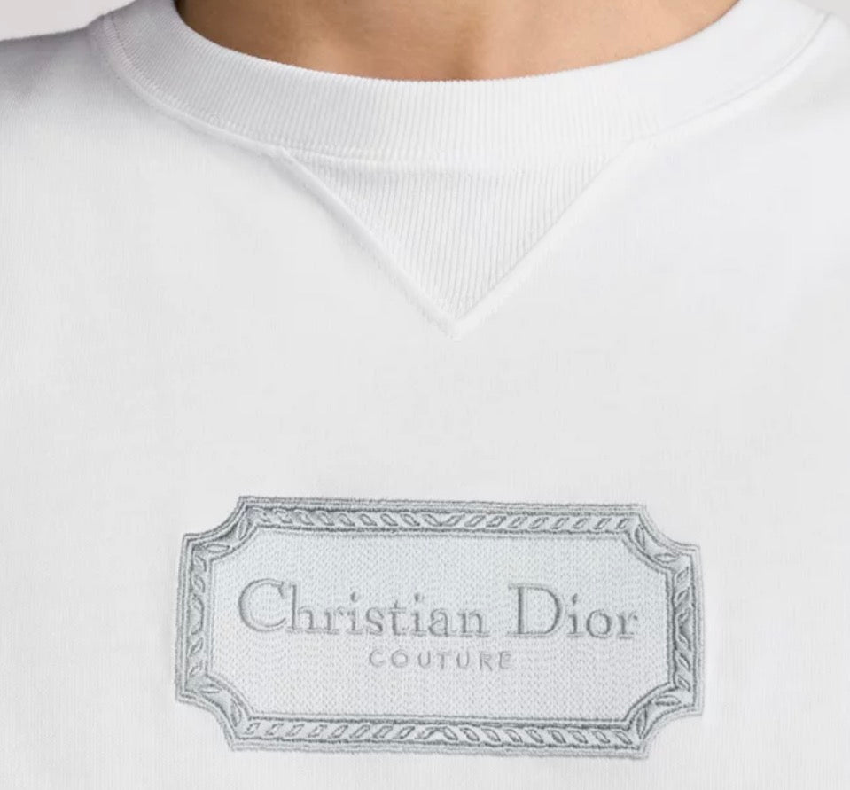 Pre-Owned CHRISTIAN DIOR Couture T-Shirt White, Medium