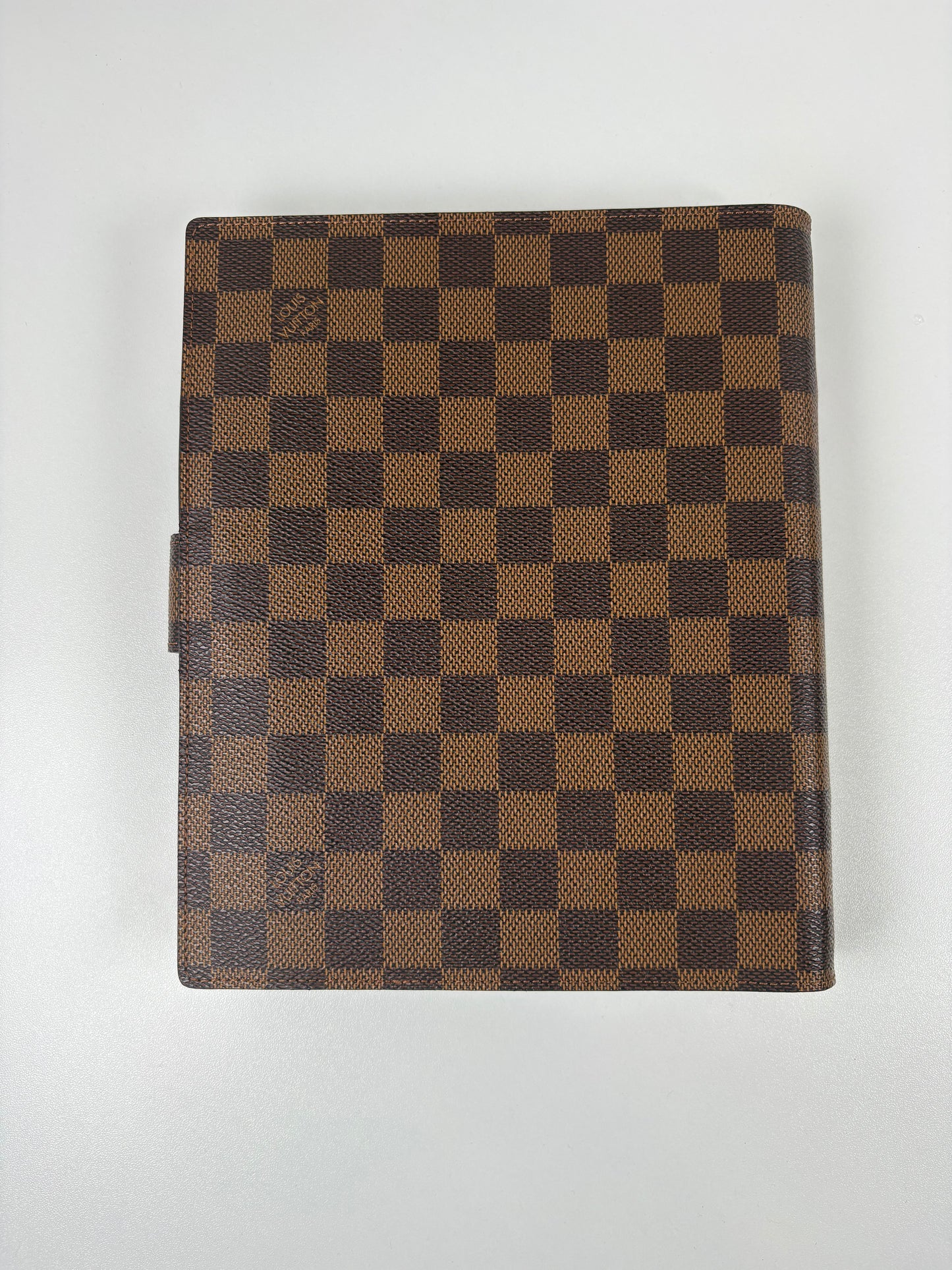 Pre-Owned LOUIS VUITTON Agenda, Damier Ebene, GM - Large