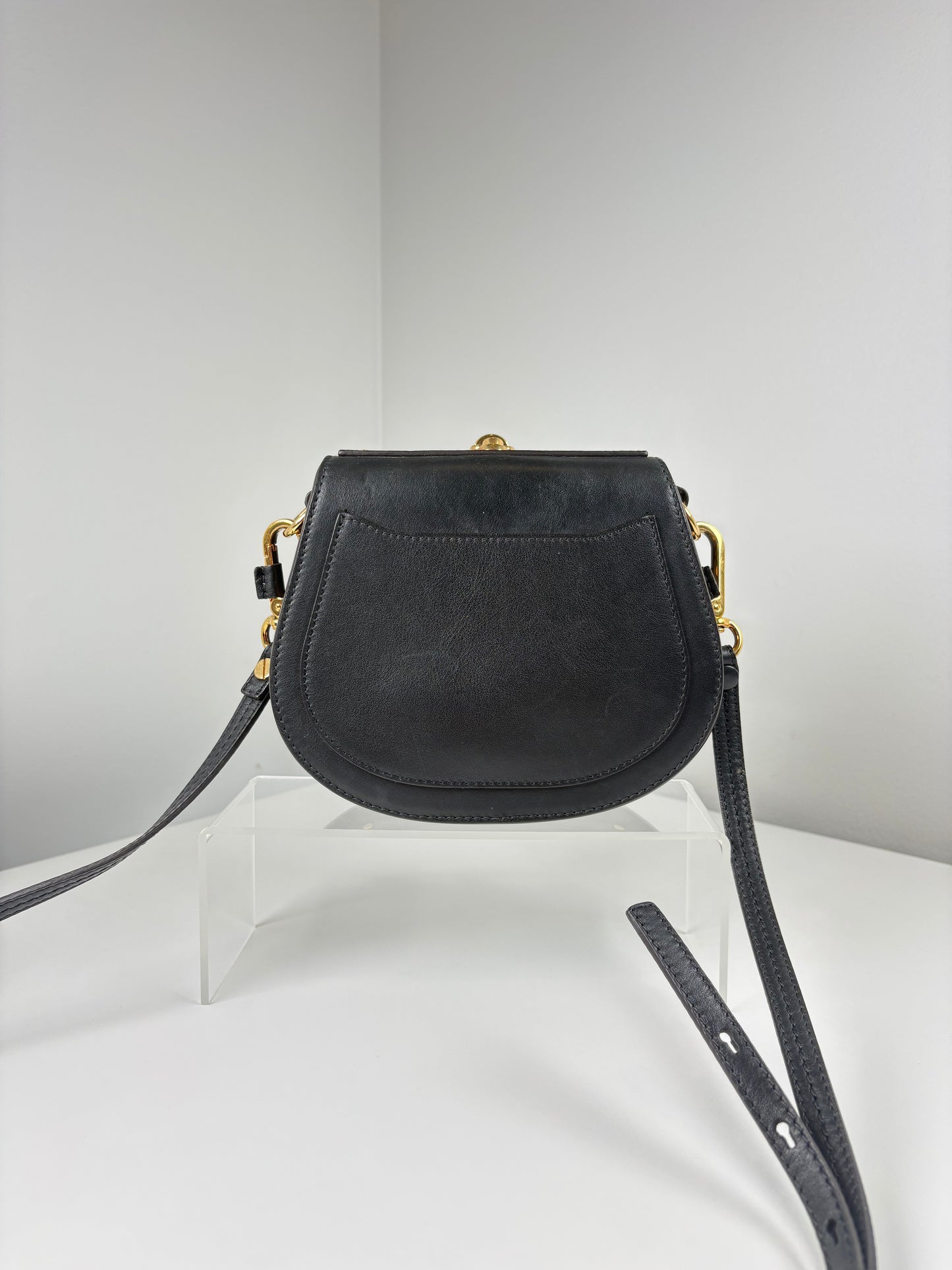 Pre-Owned CHLOE Nile Bracelet Handbag, Black