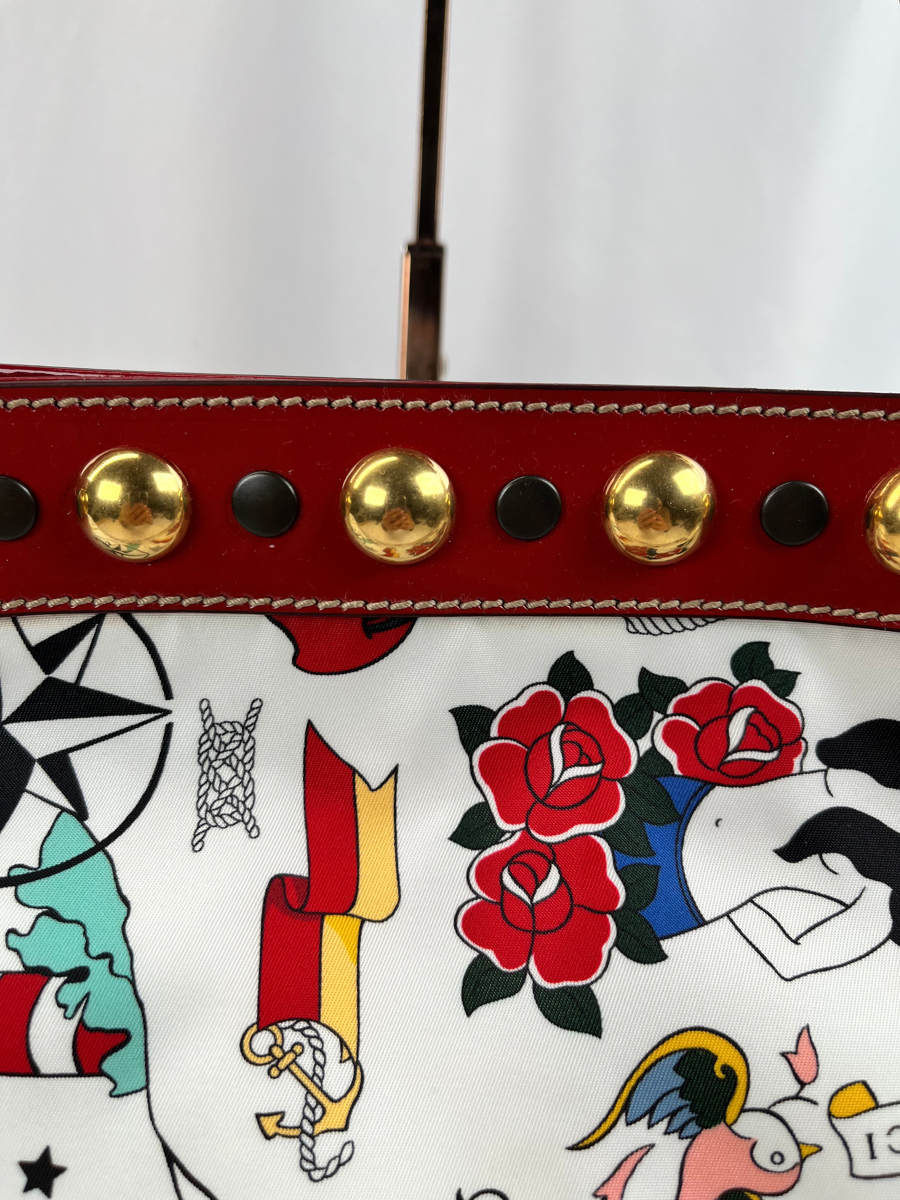 Pre-Owned GUCCI Mermaid Babushka  Handbag