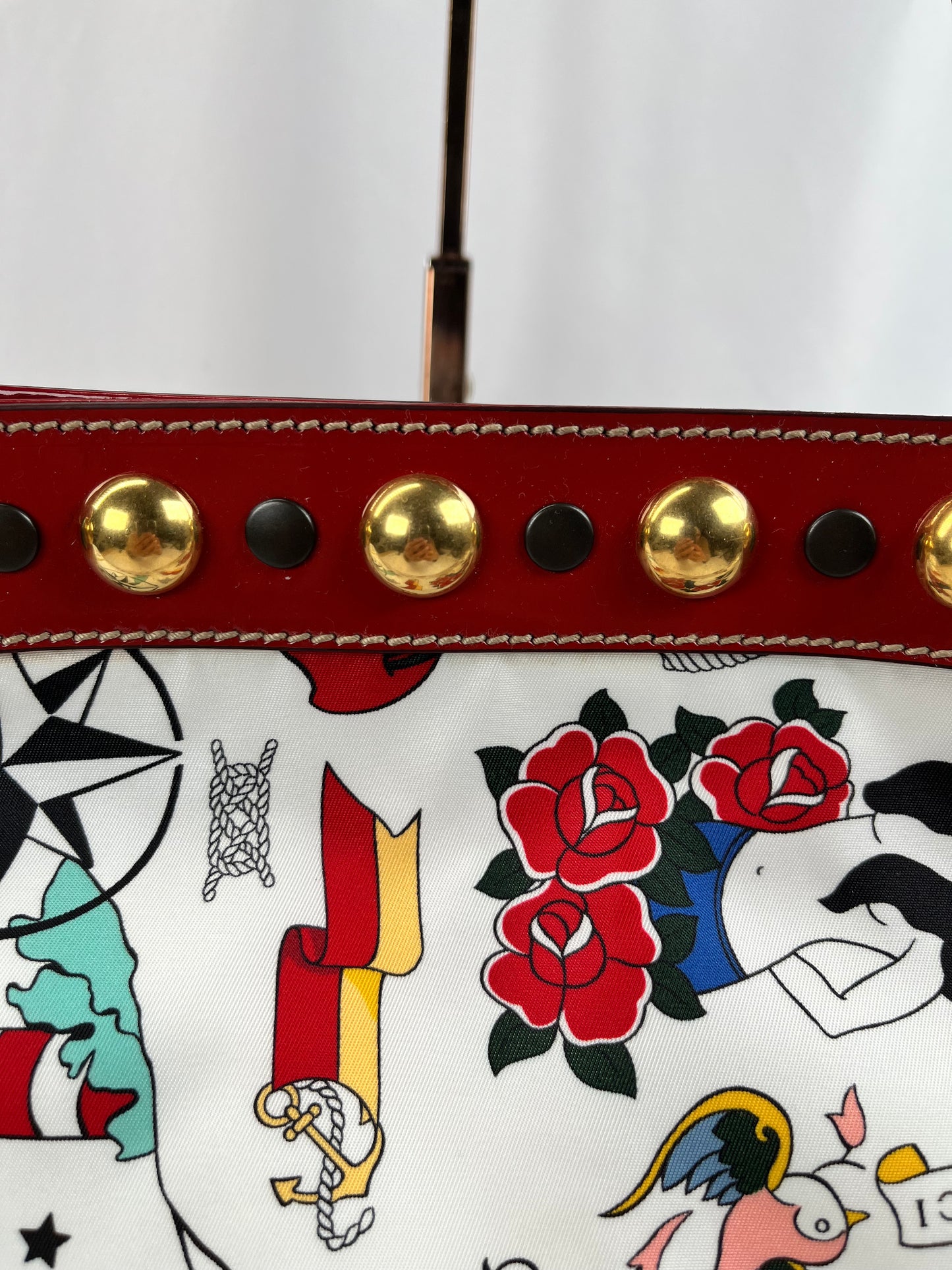 Pre-Owned GUCCI Mermaid Babushka  Handbag