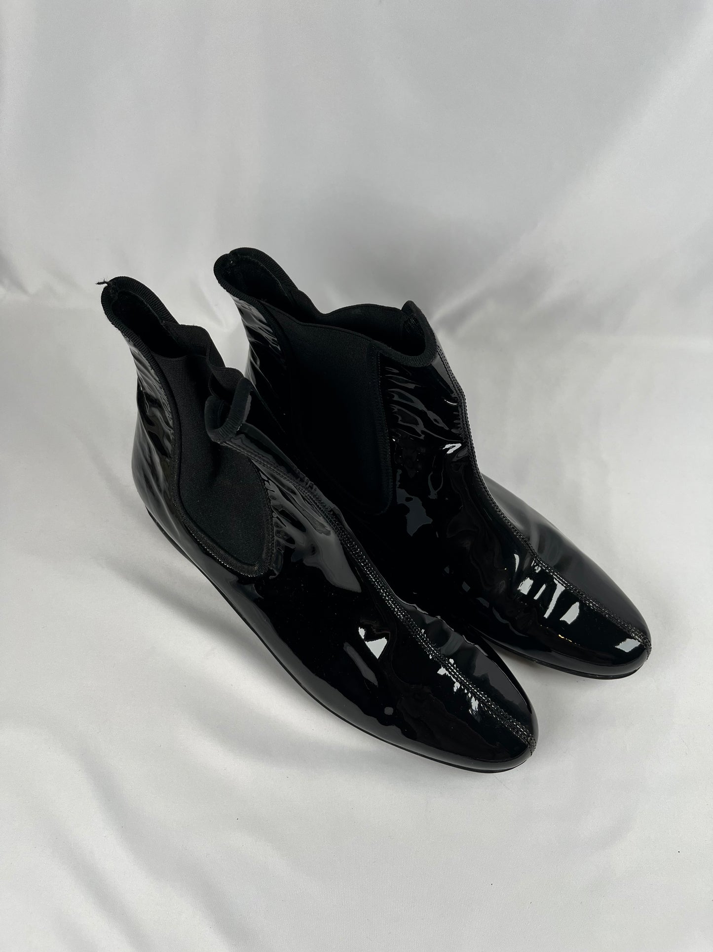 Salvatore Ferragamo Black Boots, 10.5