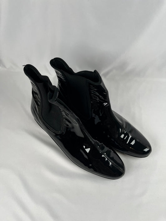 Salvatore Ferragamo Black Boots, 10.5