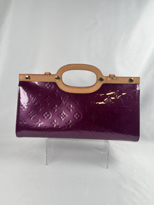 Louis Vuitton Vernis Roxbury Drive Purple Handbag