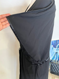 Pre-Owned GUCCI Matte Black Dress, 40
