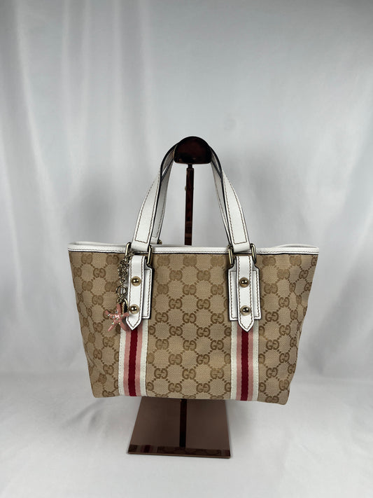 Pre-Owned GUCCI Jolicoeur Monogram Handbag, Mini