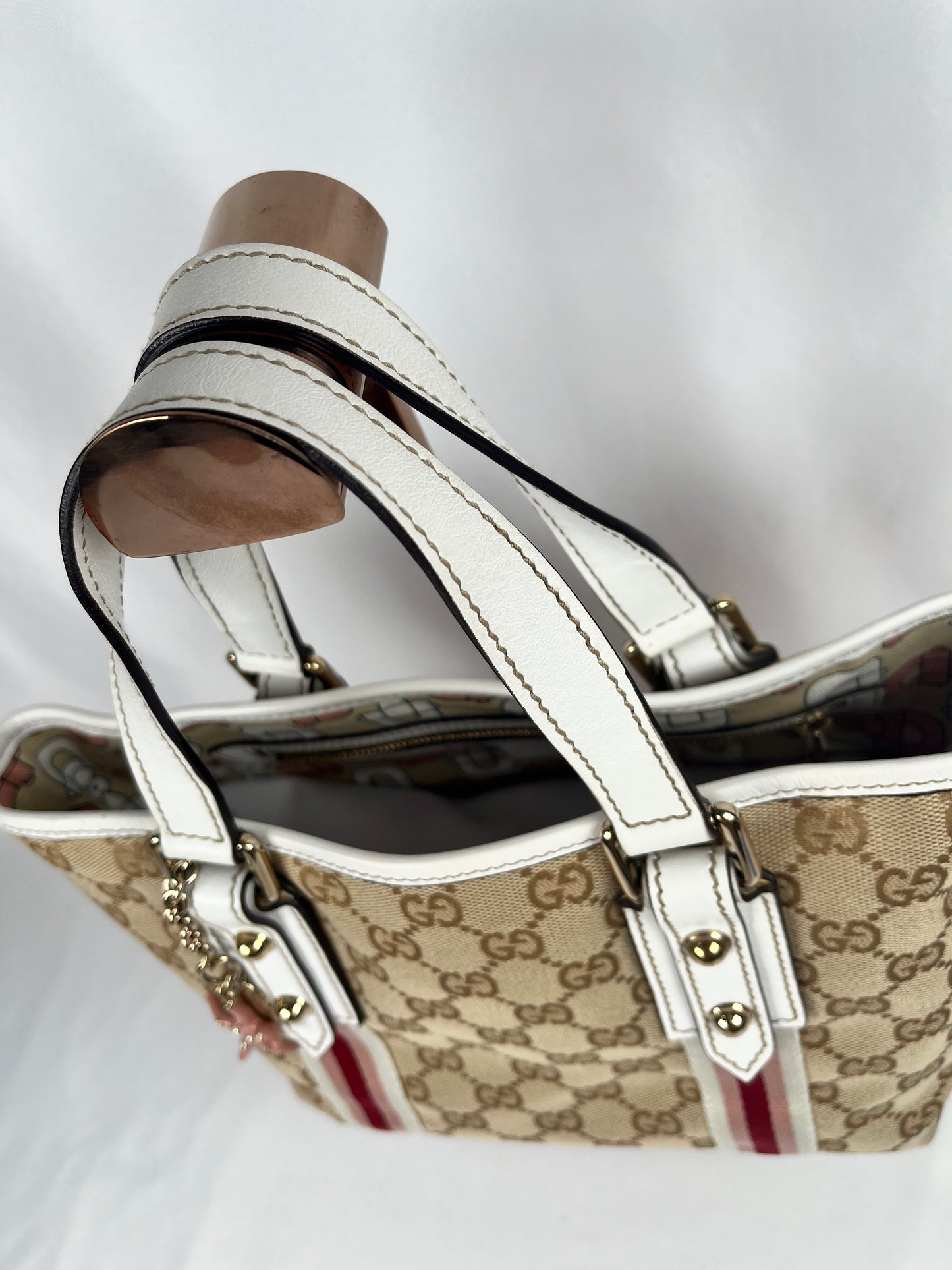 Pre-Owned GUCCI Jolicoeur Monogram Handbag, Mini