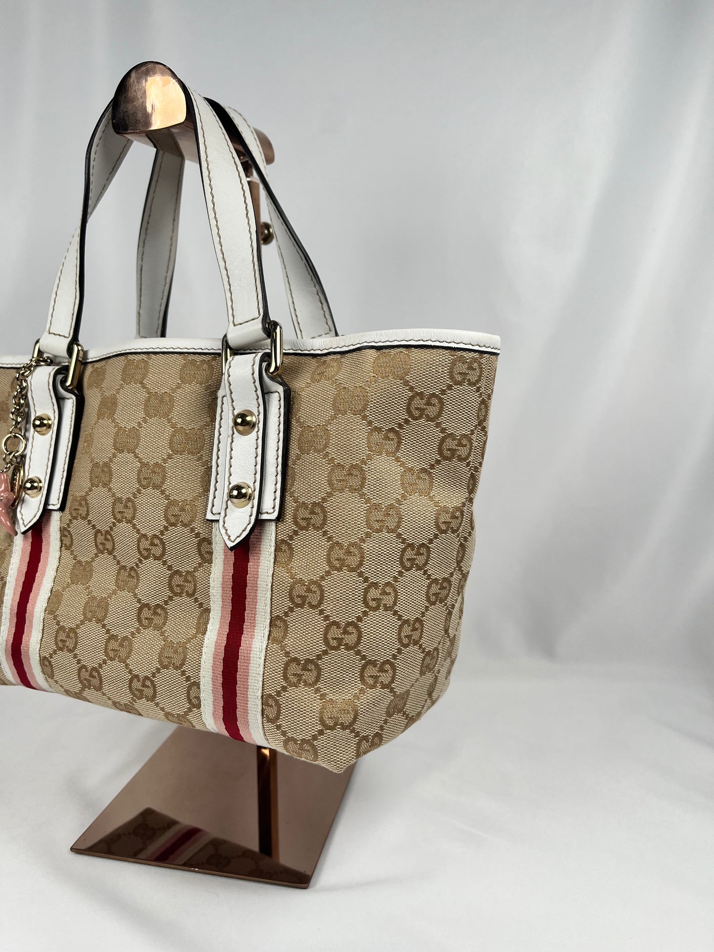 Pre-Owned GUCCI Jolicoeur Monogram Handbag, Mini