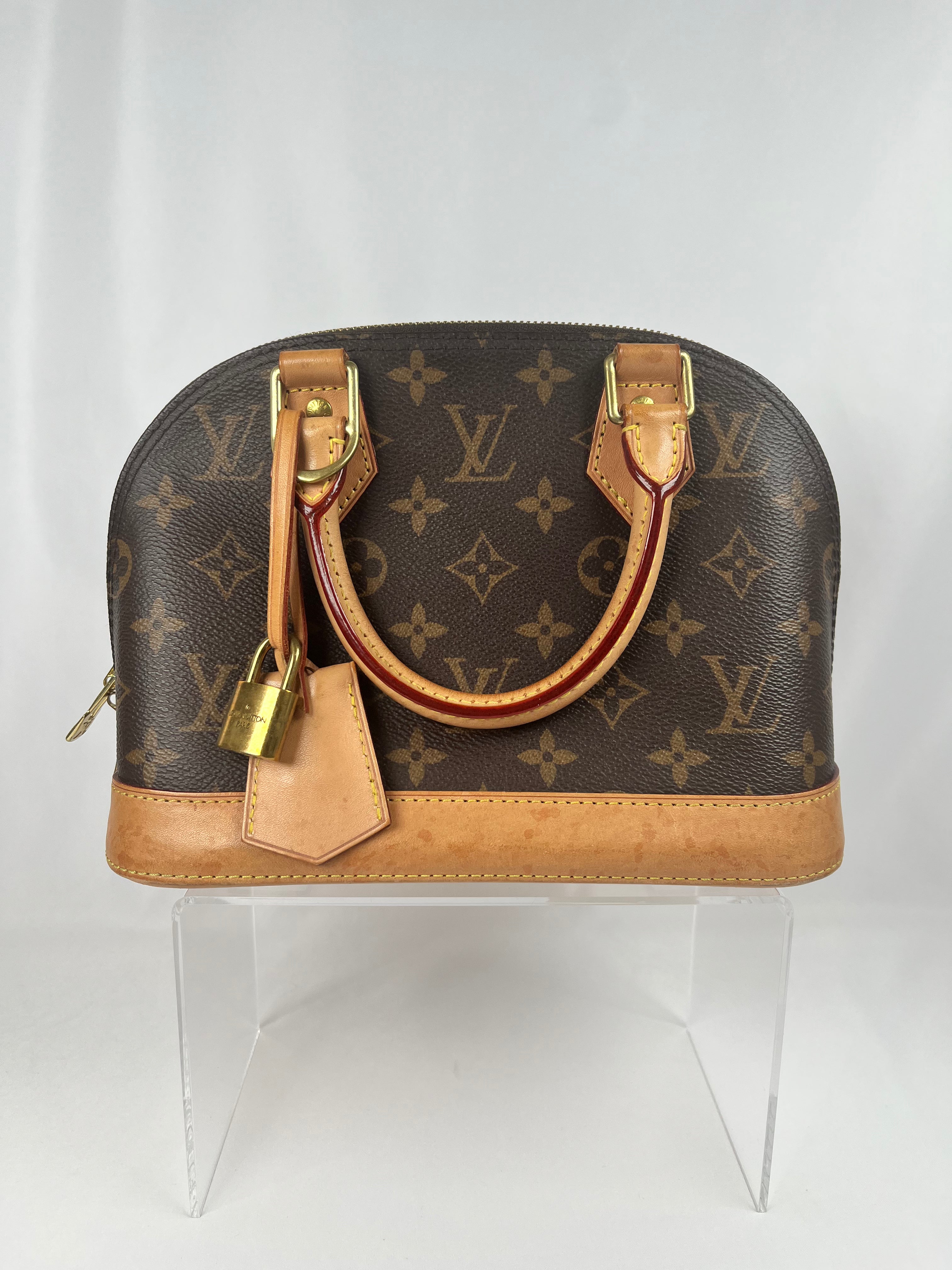 Pre-Owned LOUIS VUITTON Alma Monogram Handbag, BB
