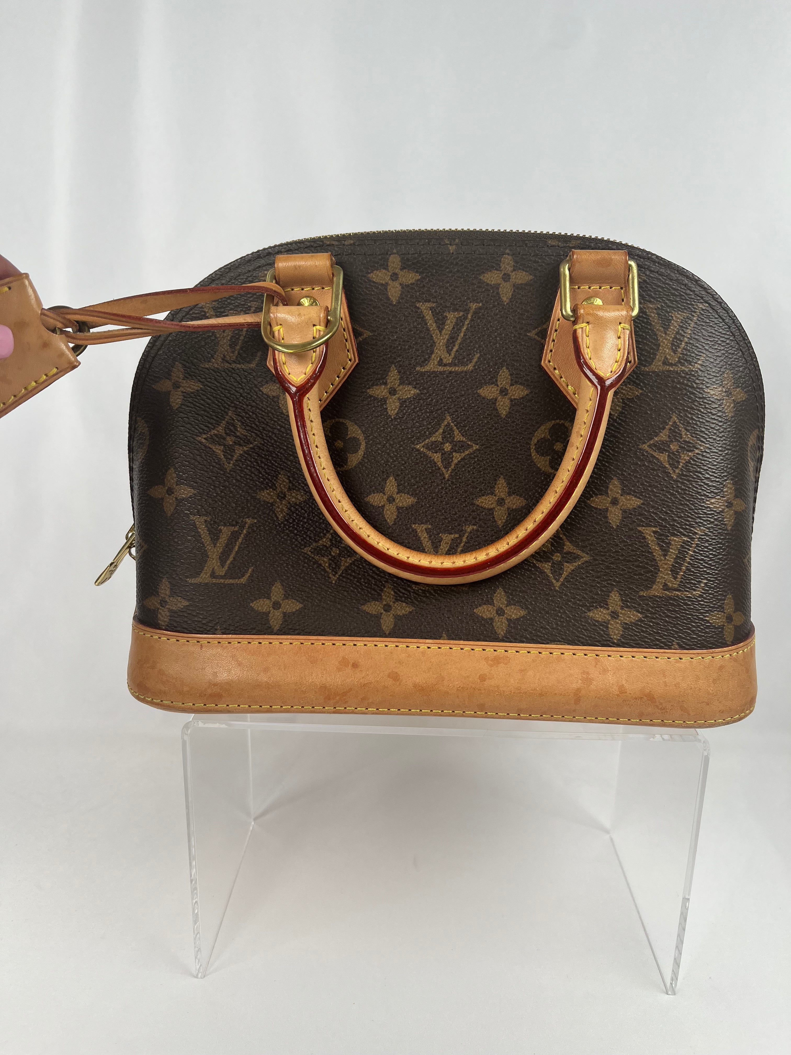 Pre-Owned LOUIS VUITTON Alma Monogram Handbag, BB