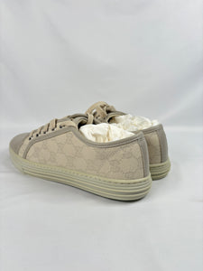 Pre-Owned GUCCI Cotton White Sneakers, 38