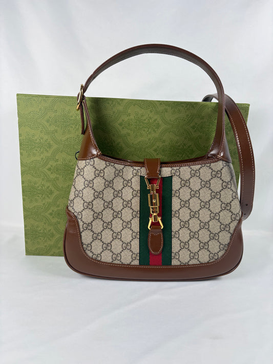 Pre-Owned GUCCI Jackie 1961 Monogram Handbag, Medium