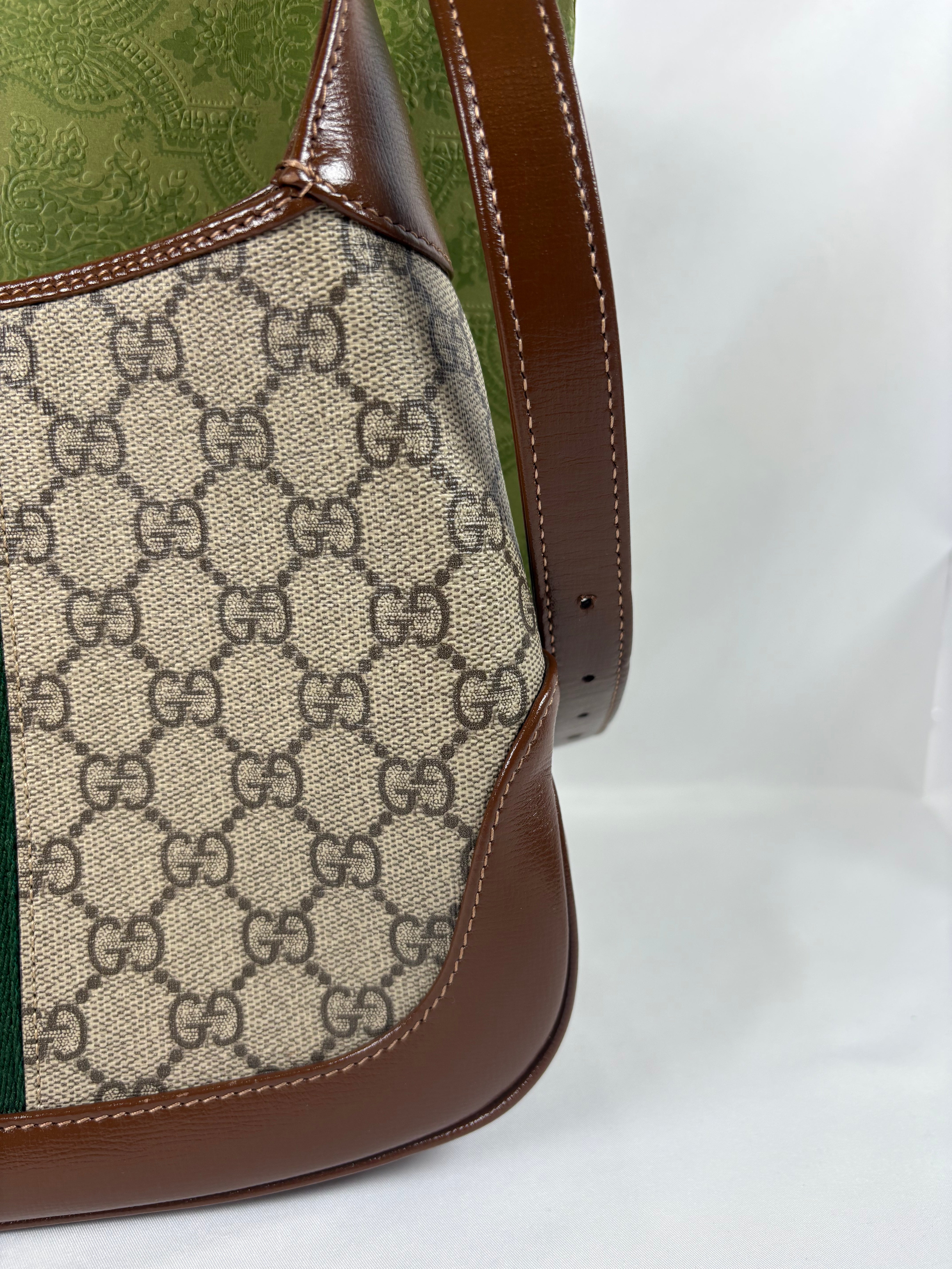 Pre-Owned GUCCI Jackie 1961 Monogram Handbag, Medium