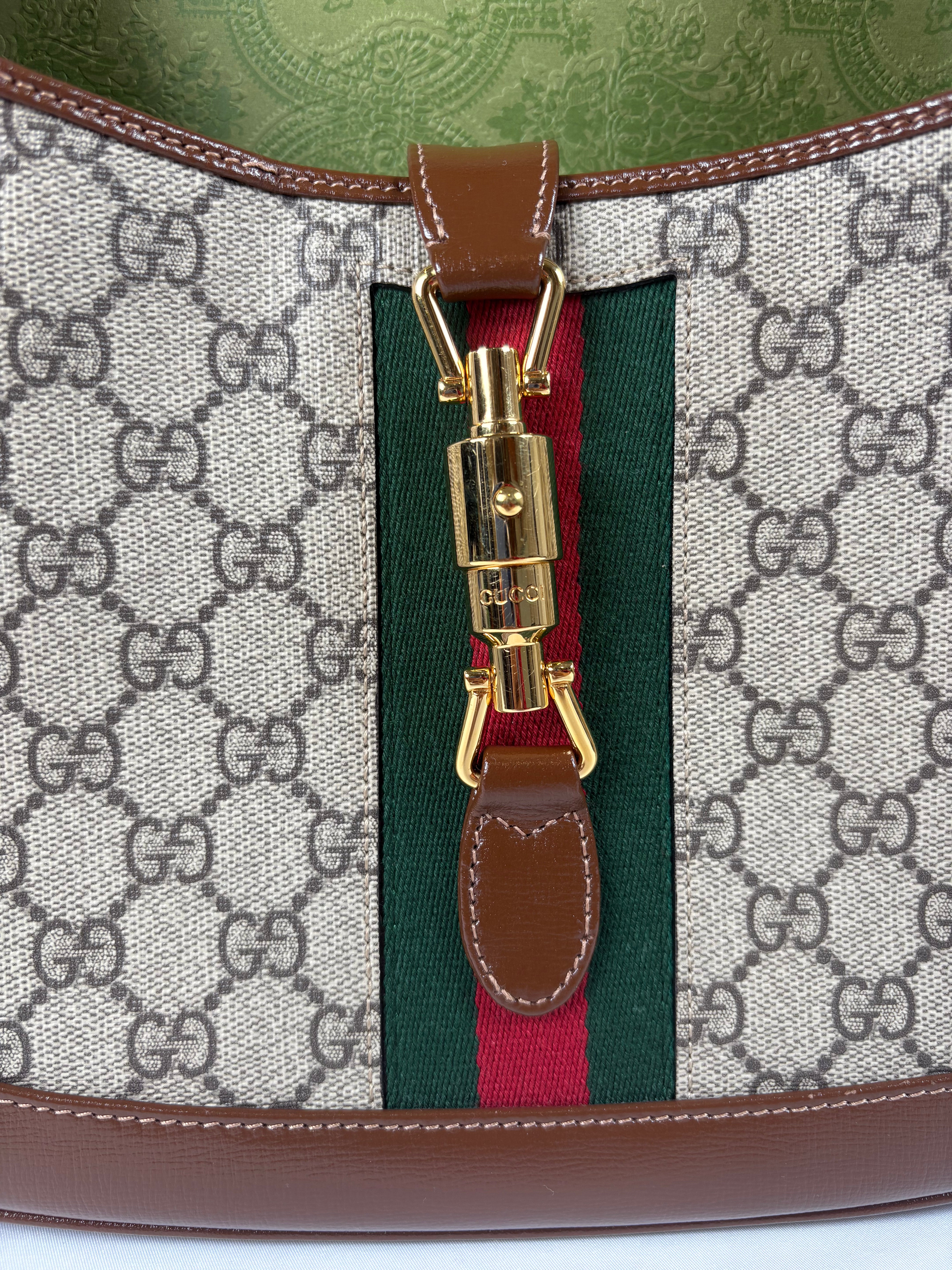 Pre-Owned GUCCI Jackie 1961 Monogram Handbag, Medium